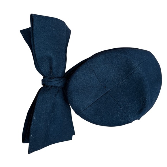 Vintage‎ Hat Couture Bow 1940'sSaks - Picture 2 of 8